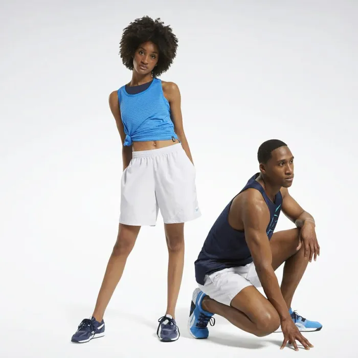 Shorts MensWomens Reebok Woven Shorts Porcelain