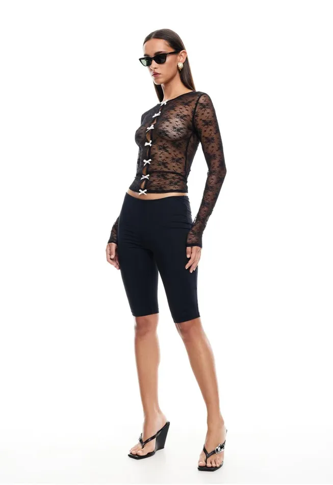 Shorts Women Lioness Fashion RENDEZVOUS CAPRIS Onyx