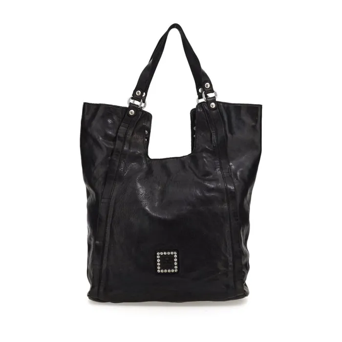 ShoulderHobo Bag Women Campomaggi Camelia Black ShoulderHobo Bag Women Campomaggi Camelia Black