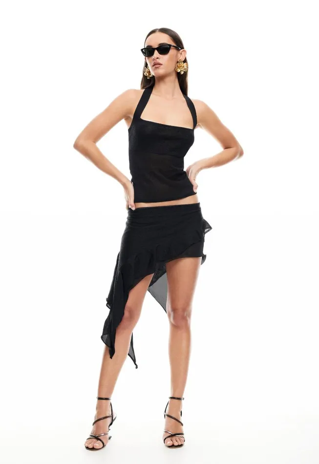 Skirts Women Lioness Fashion PALISADES MINI SKIRT Onyx