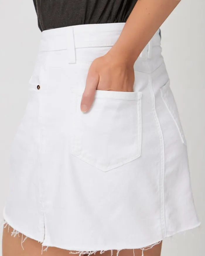 Skirts Women PAIGE Jessie Skirt 8211 Crisp White