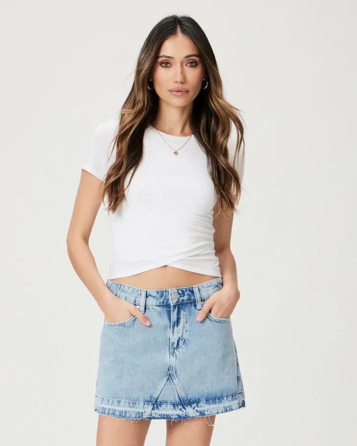 Skirts Women PAIGE Jessie Skirt 8211 Fifi Distressed
