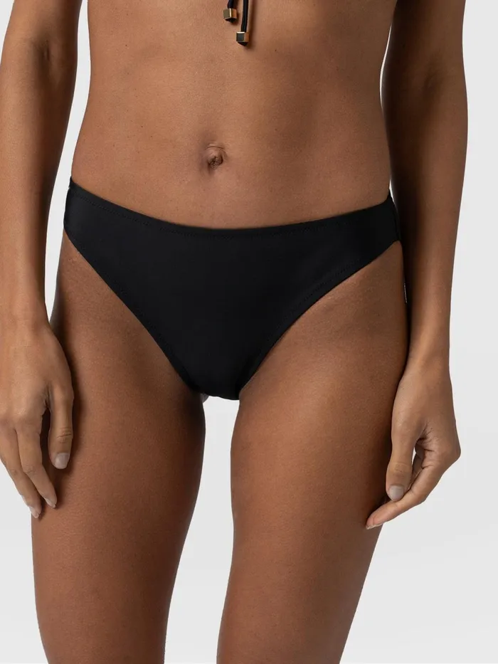 Skye Hipster Bikini Bottom 8211 Black Black Women Saint And Sofia Swimwear