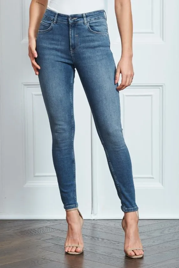 Sosandar Blue Perfect Skinny Jeans Blue Women Jeans and Jeggings