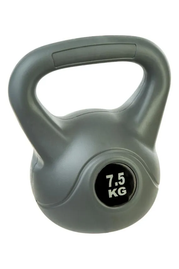 Sosandar Grey 75kg Training Kettlebell Grey Women Activewear