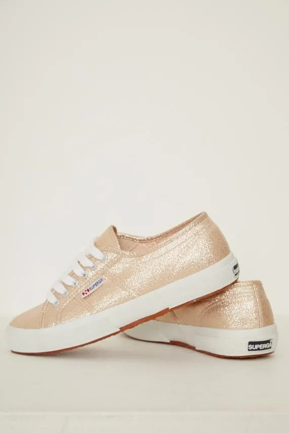 Sosandar Superga 2750 Rose Platinum Trainers Women Trainers 8211 Superga and Victoria