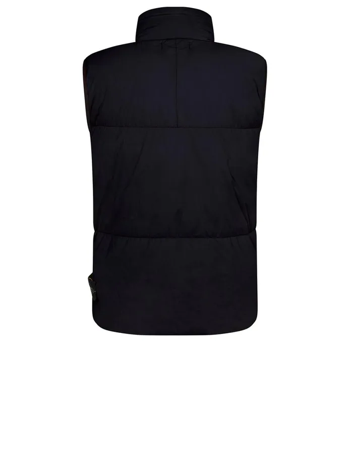 Stone Island Coats 038 Jackets G0123 Garment Dyed Crinkle Reps Ny Down Vest In Navy 8211 Mens