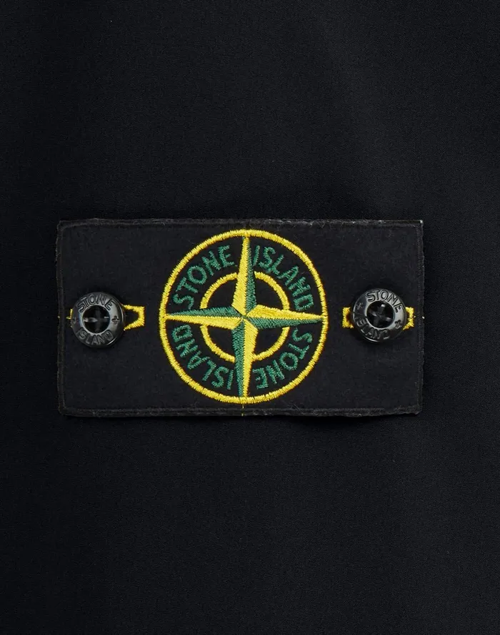 Stone Island Coats 038 Jackets Q0122 Soft ShellR Hooded Blouson In Navy 8211 Mens
