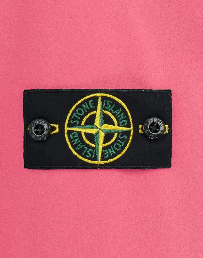 Stone Island Coats 038 Jackets Q0122 Soft ShellR Hooded Blouson In Pink 8211 Mens
