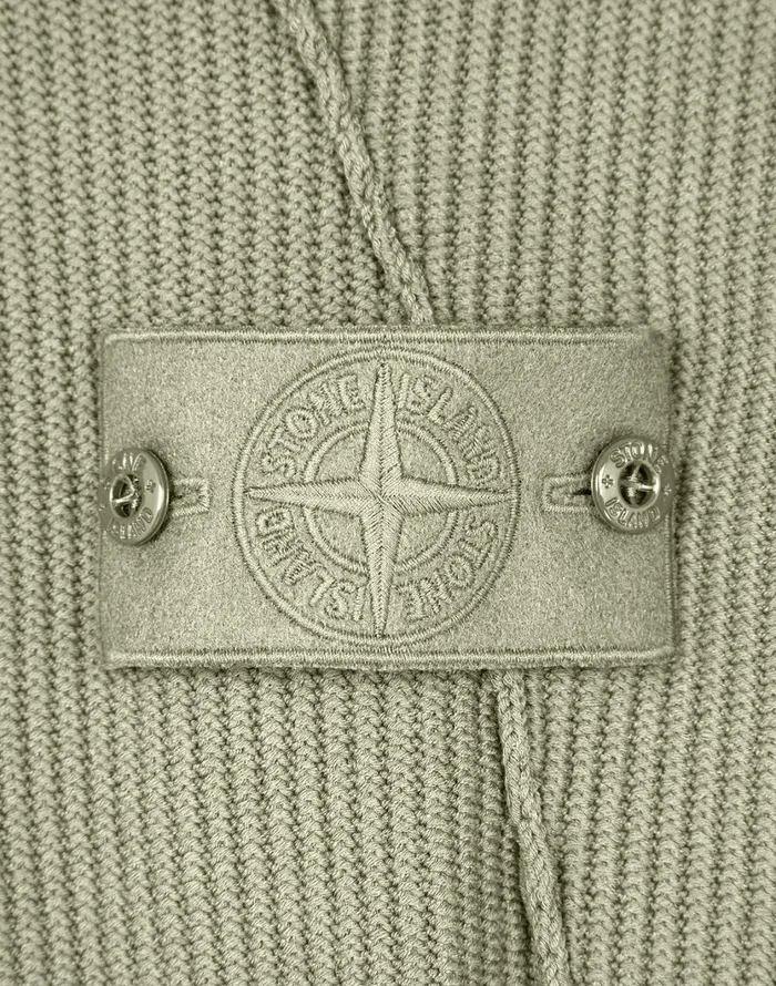 Stone Island Knitwear 582Fa Turtleneck Jumper In Beige 8211 Mens