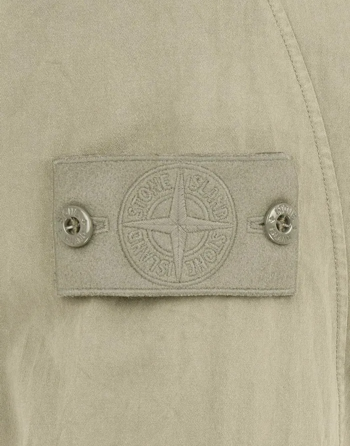 Stone Island Overshirts 116F4 Overshirt In Beige 8211 Mens
