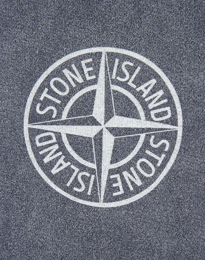 Stone Island Sweatshirts 61889 Dust Two Hooded Sweatshirt In Marine Blue 8211 Mens