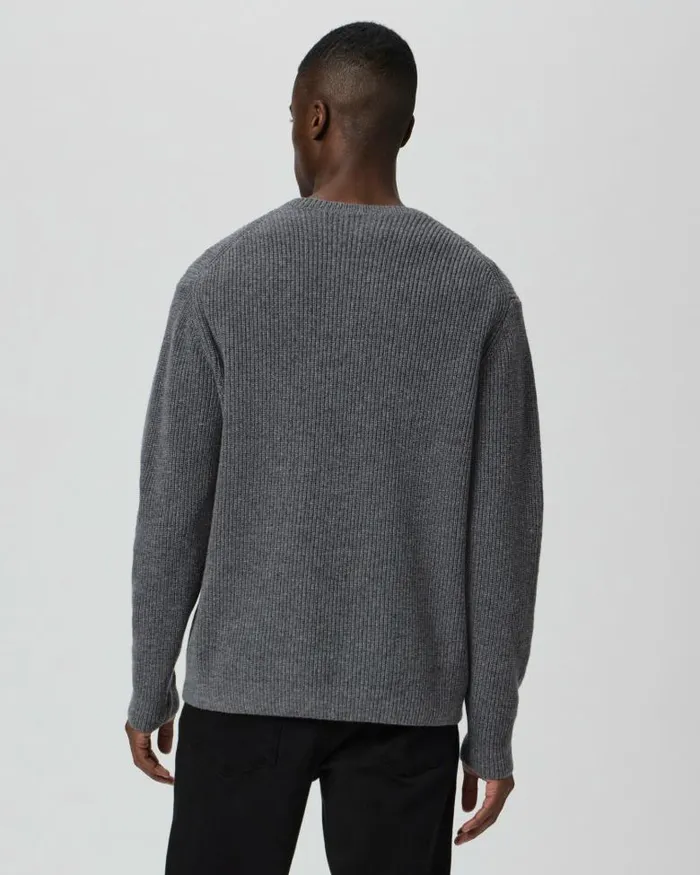 Sweaters and Sweatshirts Men PAIGE Roth Sweater 8211 Heather Steel Sweaters and Sweatshirts Men PAIGE Roth Sweater 8211 Heather Steel