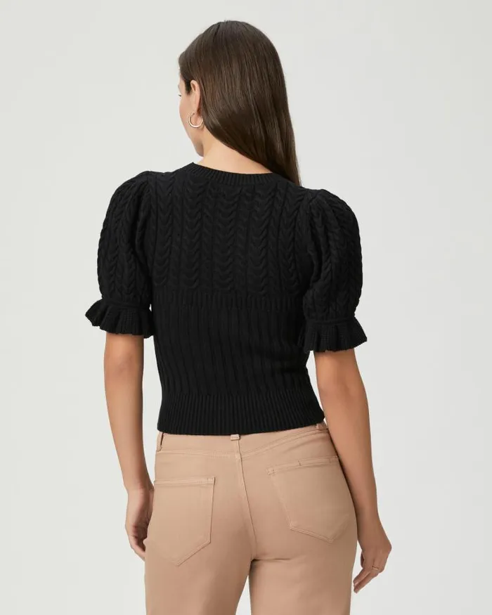 Sweaters and Sweatshirts Women PAIGE Ansa Sweater 8211 Black