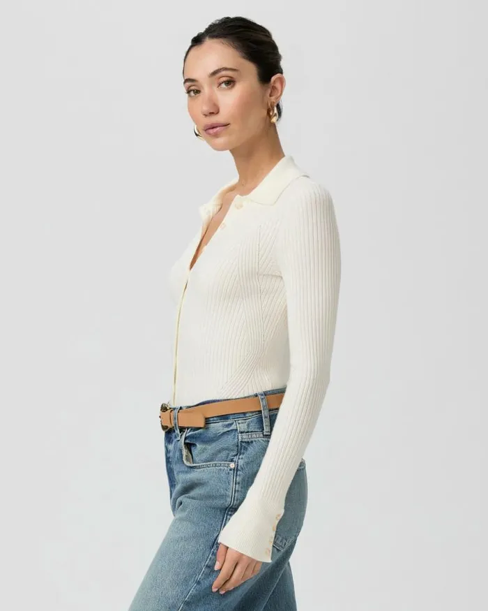 Sweaters and Sweatshirts Women PAIGE Jayde Top 8211 Ivory Sweaters and Sweatshirts Women PAIGE Jayde Top 8211 Ivory