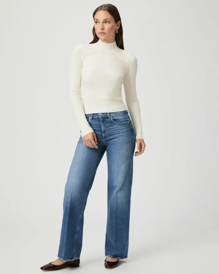 Sweaters and Sweatshirts Women PAIGE Raisa Top 8211 Ivory Sweaters and Sweatshirts Women PAIGE Raisa Top 8211 Ivory