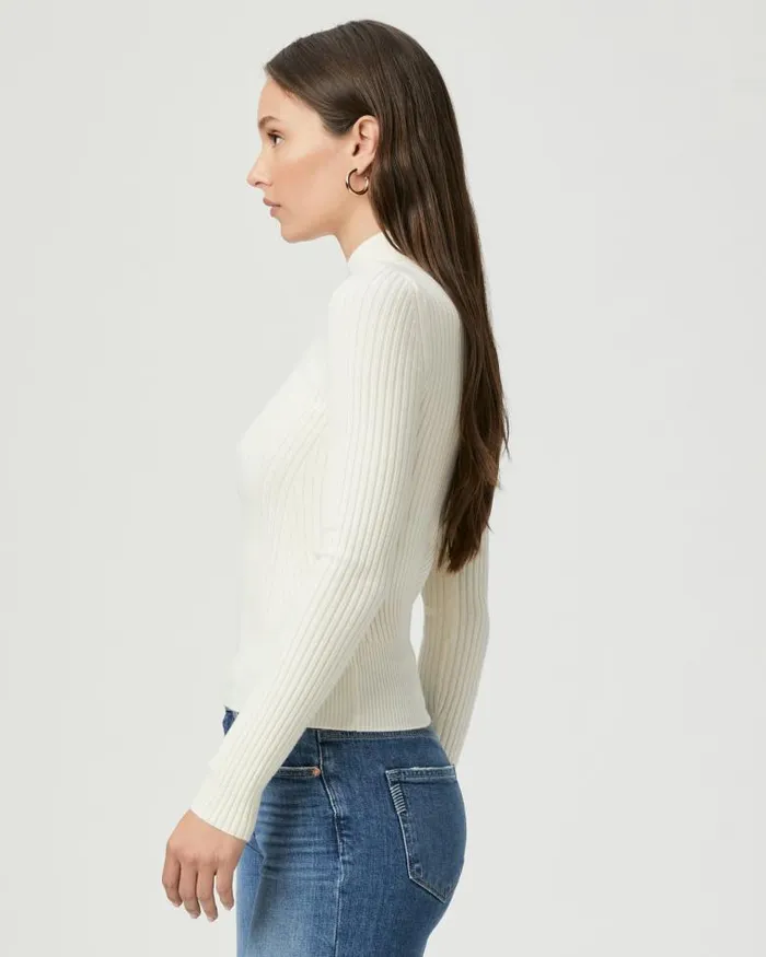 Sweaters and Sweatshirts Women PAIGE Raisa Top 8211 Ivory Sweaters and Sweatshirts Women PAIGE Raisa Top 8211 Ivory