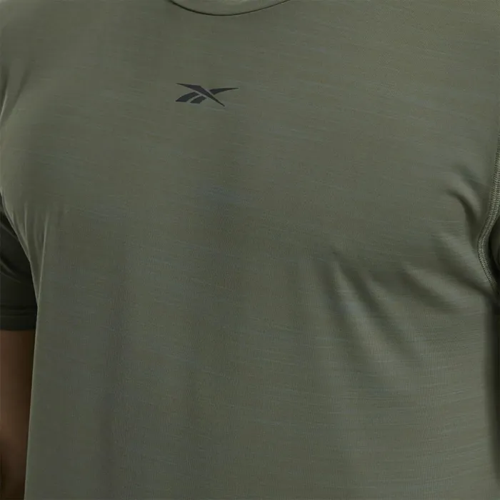 TShirts and Graphic Tees Mens Reebok ACTIVCHILL Move Tee Poplar Green
