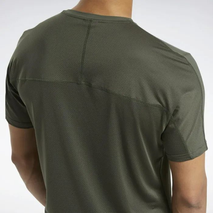 TShirts and Graphic Tees Mens Reebok ACTIVCHILL Move Tee Poplar Green