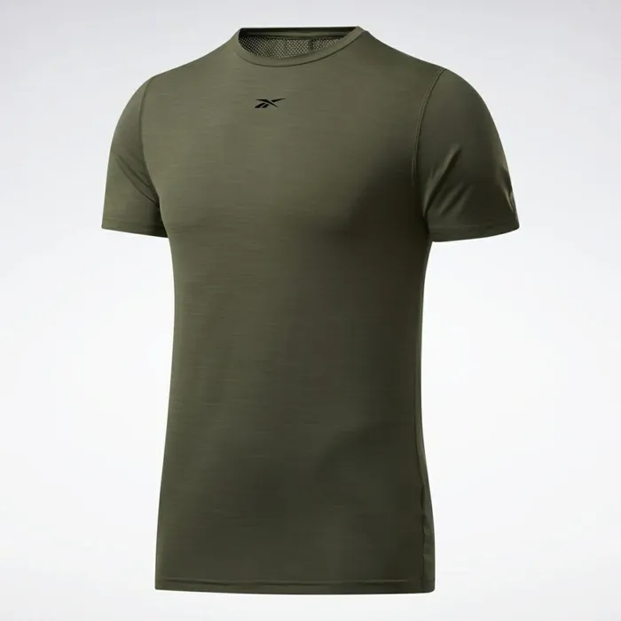 TShirts and Graphic Tees Mens Reebok ACTIVCHILL Move Tee Poplar Green