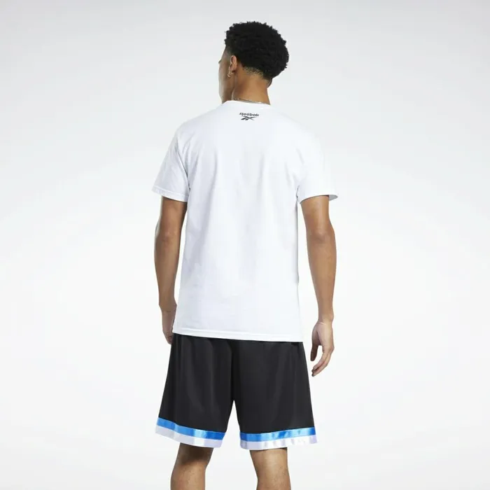 TShirts and Graphic Tees Mens Reebok Allen Iverson QandA Logo TShirt Multi