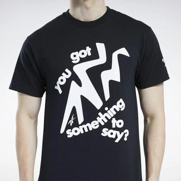 TShirts and Graphic Tees Mens Reebok Something To Say Stripes Tee Multi