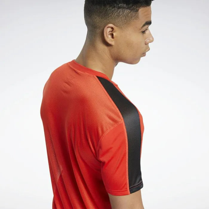 TShirts and Graphic Tees Mens Reebok Workout Ready Tech Tee Instinct Red