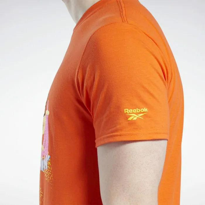 TShirts and Graphic Tees Mens Reebok X Nerf Basketball Spray Paint Tee Multi