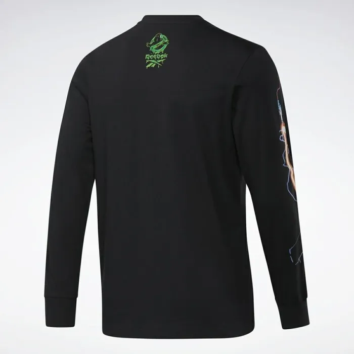 TShirts and Graphic Tees MensWomens Reebok Ghostbusters Long Sleeve Tee Black