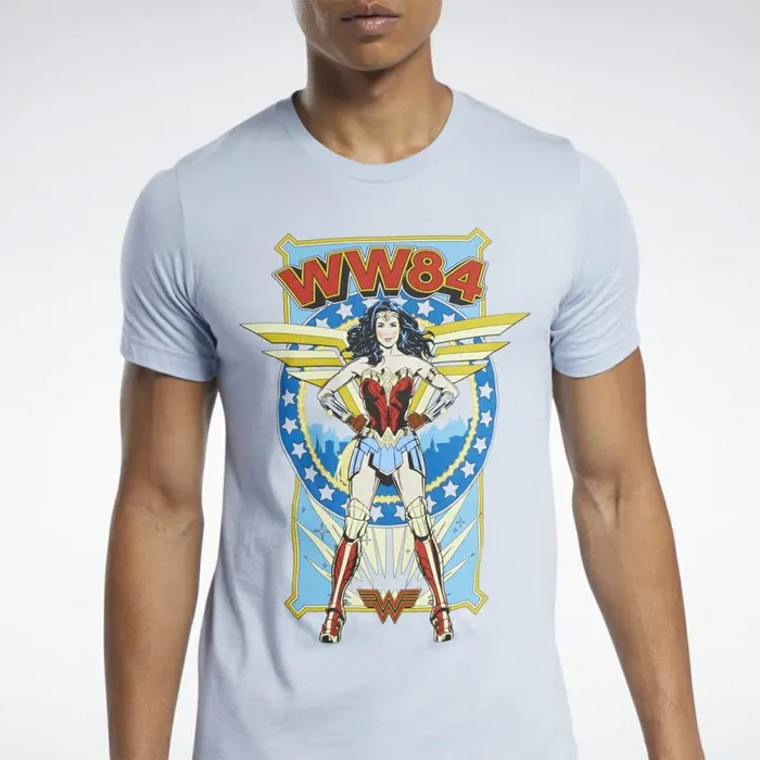 TShirts and Graphic Tees MensWomens Reebok Wonder Woman WW84 Tee Multi