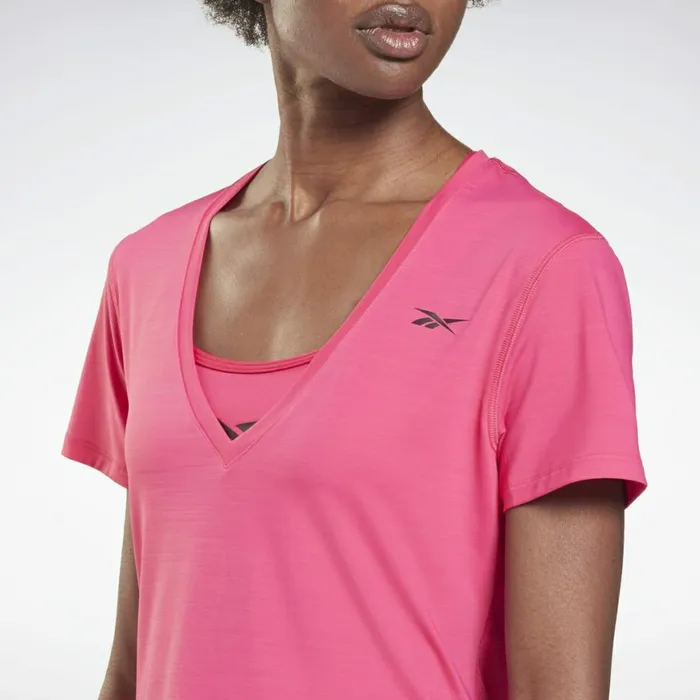TShirts and Graphic Tees Womens Reebok Activchill Athletic TShirt Pursuit Pink