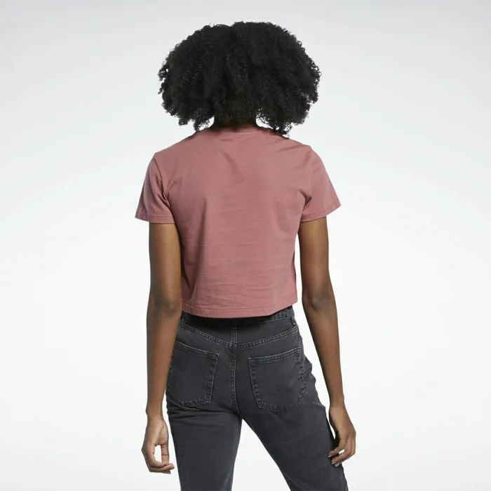TShirts and Graphic Tees Womens Reebok Classics Foundation Big Logo TShirt Mysterious Rose