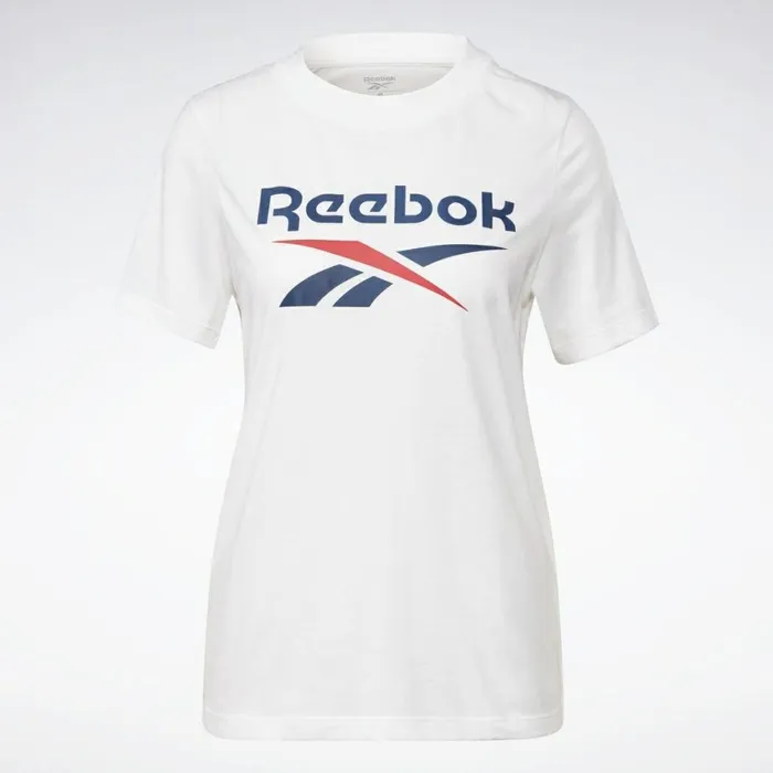 TShirts and Graphic Tees Womens Reebok Identity Logo TShirt White