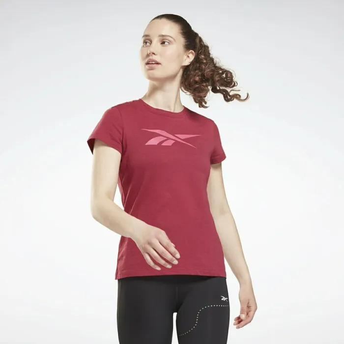 TShirts and Graphic Tees Womens Reebok Training Essentials Vector Graphic Tee Punch Berry TShirts and Graphic Tees Womens Reebok Training Essentials Vector Graphic Tee Punch Berry
