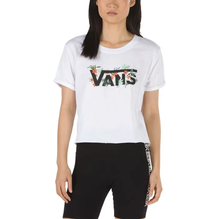 TShirts and Tanks Women Vans Greenhouse Rollout Tee White
