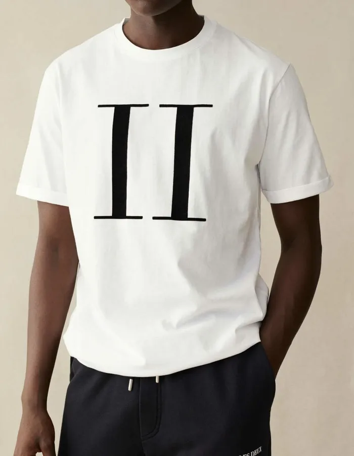 Tshirts Men Les Deux Encore TShirt 8211 WhiteBlack