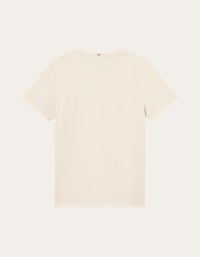 Tshirts Men Les Deux Piece TShirt 8211 IvoryDark Burgundy