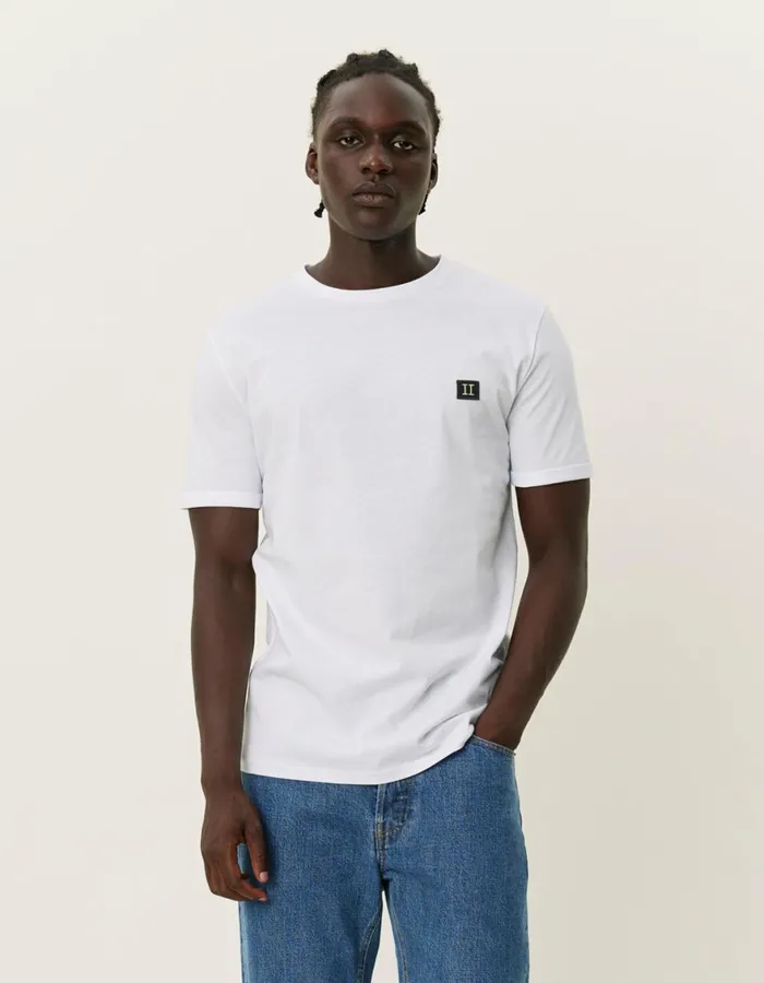 Tshirts Men Les Deux Piece TShirt SMU 8211 WhiteCharcoal Tshirts Men Les Deux Piece TShirt SMU 8211 WhiteCharcoal