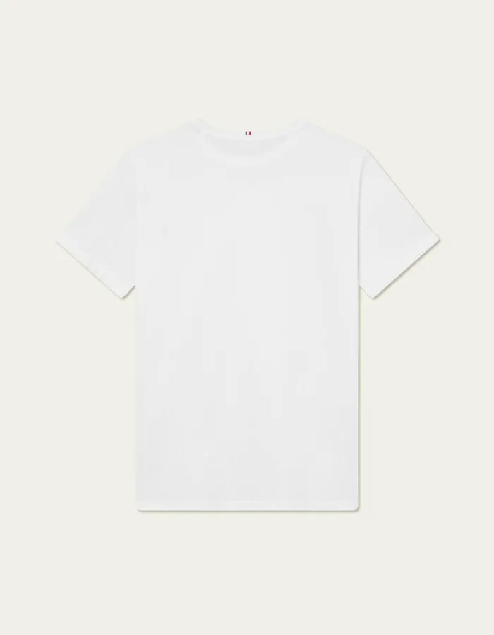 Tshirts Men Les Deux Piece TShirt SMU 8211 WhiteCharcoal Tshirts Men Les Deux Piece TShirt SMU 8211 WhiteCharcoal