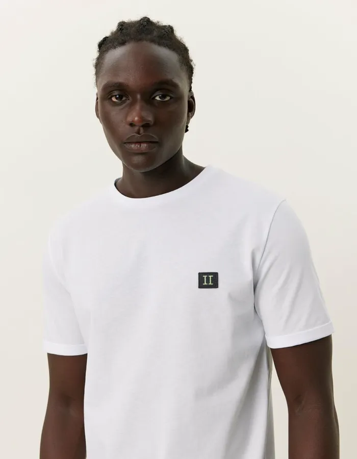 Tshirts Men Les Deux Piece TShirt SMU 8211 WhiteCharcoal Tshirts Men Les Deux Piece TShirt SMU 8211 WhiteCharcoal