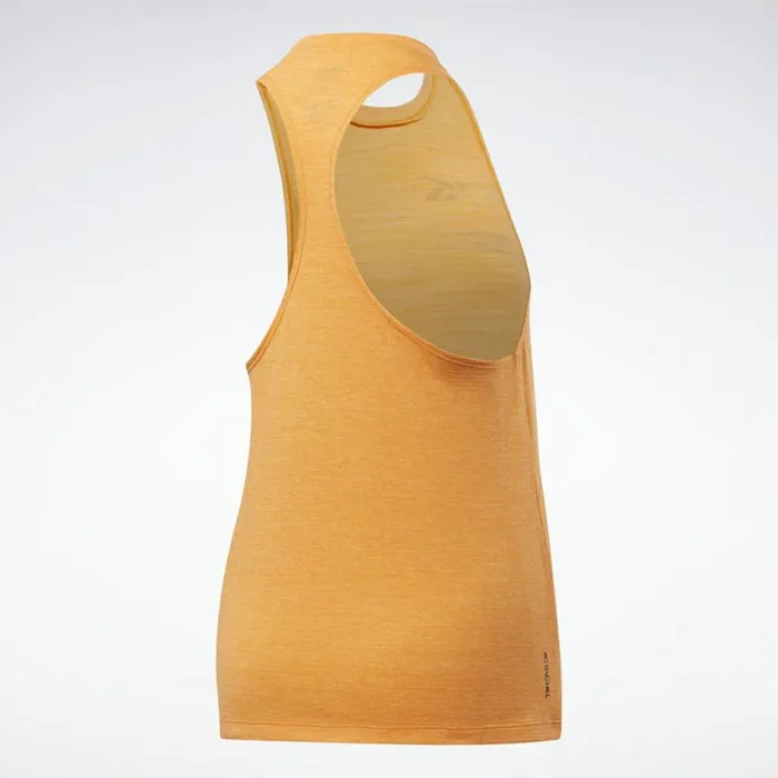 Tank Tops Womens Reebok ACTIVCHILLCOTTON Graphic Tank Top High Vis Orange