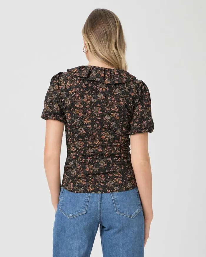 Tops and Blouses Women PAIGE Adara Top 8211 Black Multi Tops and Blouses Women PAIGE Adara Top 8211 Black Multi