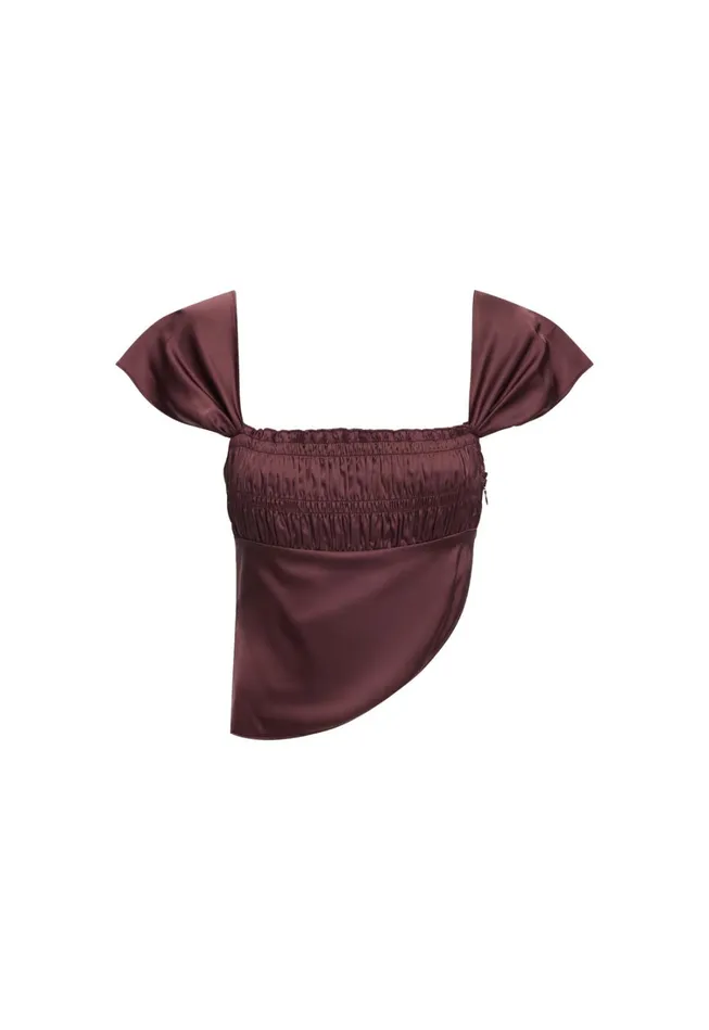 Tops Women Lioness Fashion DISTRICT TOP Garnet Tops Women Lioness Fashion DISTRICT TOP Garnet