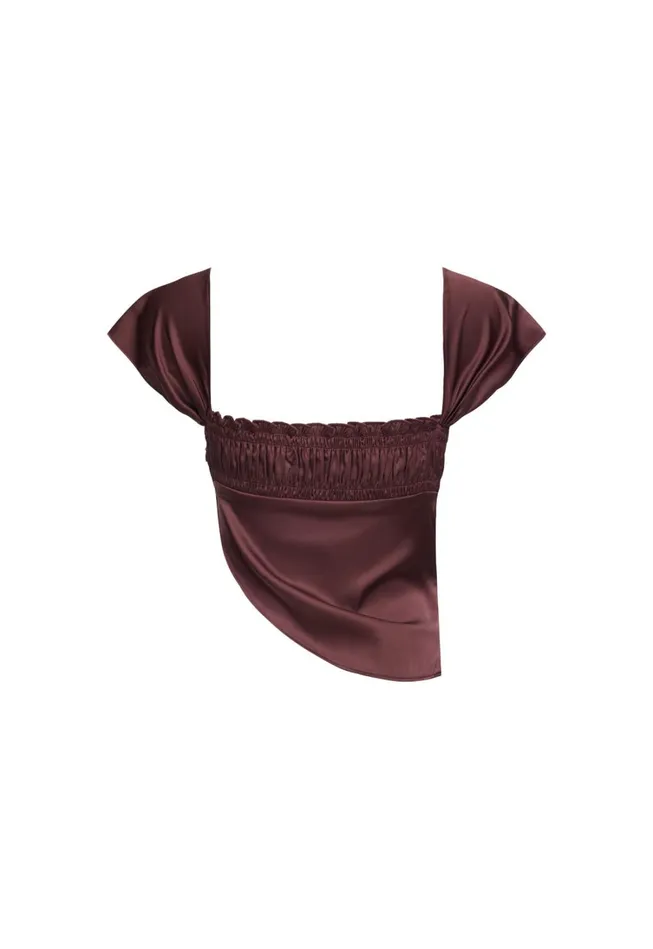 Tops Women Lioness Fashion DISTRICT TOP Garnet Tops Women Lioness Fashion DISTRICT TOP Garnet