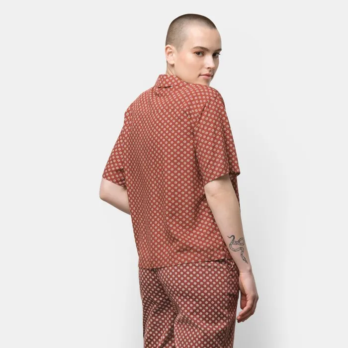 Tops Women Vans Tipper Woven Shirt Henna Tops Women Vans Tipper Woven Shirt Henna