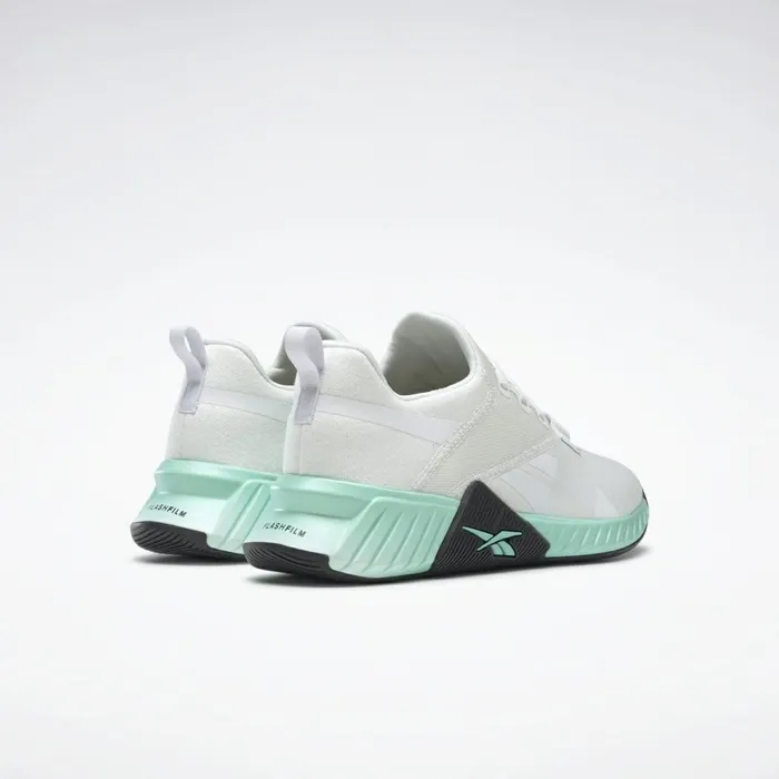 Training Shoes Womens Reebok Flashfilm Train 2 Training Shoes Pure Grey 1 Ftwr White Pixel Mint