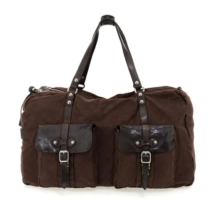 Travel Bags Men Campomaggi Saturno Brown
