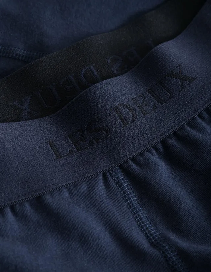 Underwear Men Les Deux Warren 2Pack Boxers 8211 Dark Navy