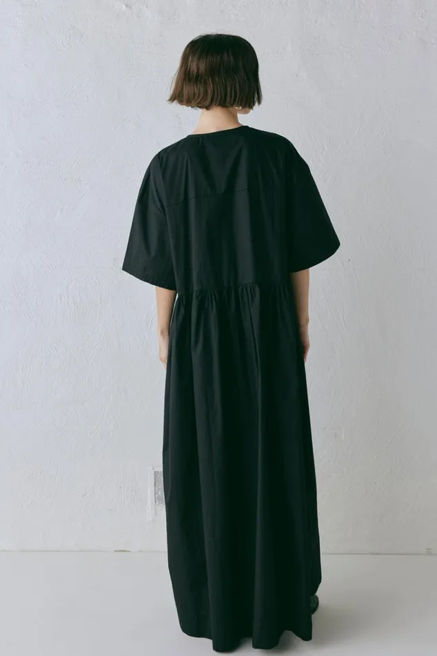 VRG GRL MidiMaxi Dresses Naomi Smock Maxi Dress Black 8211 Women