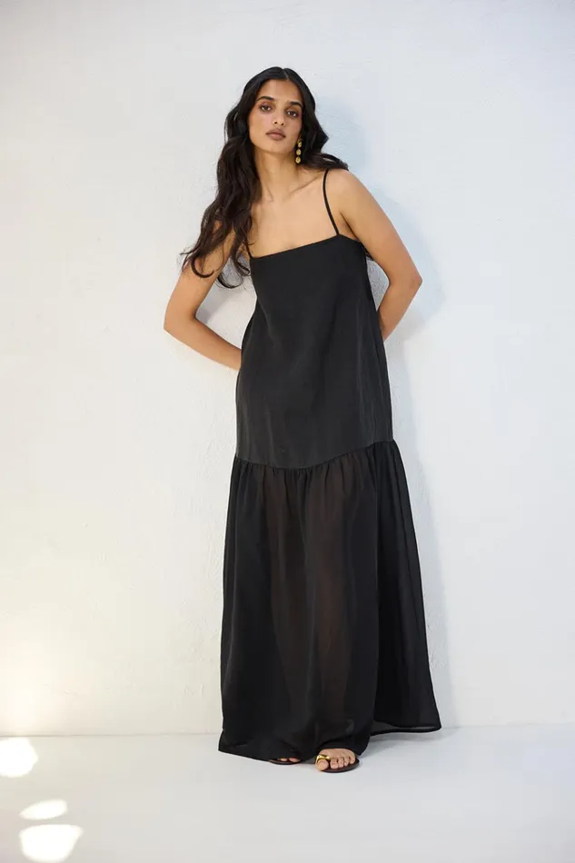 VRG GRL MidiMaxi Dresses Nora Maxi Dress Black 8211 Women VRG GRL MidiMaxi Dresses Nora Maxi Dress Black 8211 Women